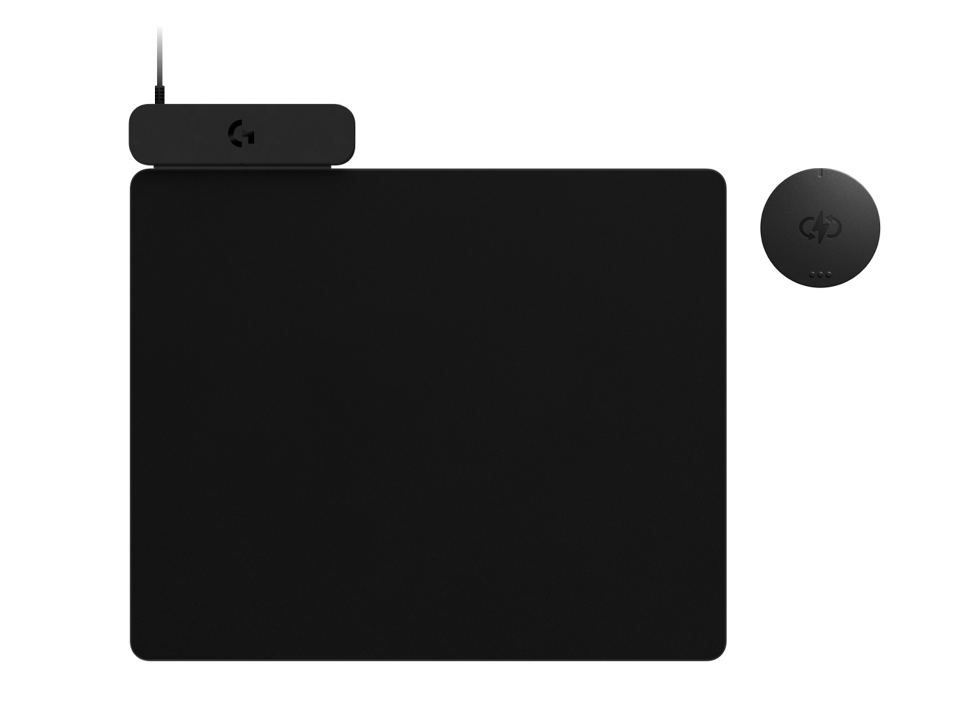Mousepad Gamer Logitech POWERPLAY 2, Carga Inalámbrica para Mouse Logitech G, Negro 1