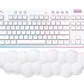 Teclado Gamer Inalámbrico Logitech G715,Switch GX Blue, RGB, Reposamuñecas, Blanco, Inglés - Miniatura 7