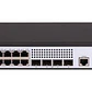 Switch Smart Managed 24 puertos Gigabit, 4 uplinks SFP, Hikvision DS-3E2528-HI-24T4F - Miniatura 1