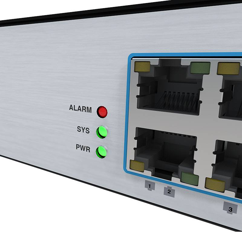 Switch Nexxt Axis2400R 24 Puertos PoE+ Gigabit Rack Alto Rendimiento Empresarial 3