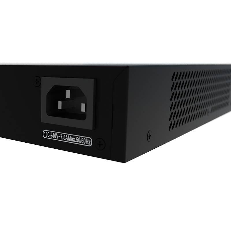 Switch Nexxt Axis2400R 24 Puertos PoE+ Gigabit Rack Alto Rendimiento Empresarial 4