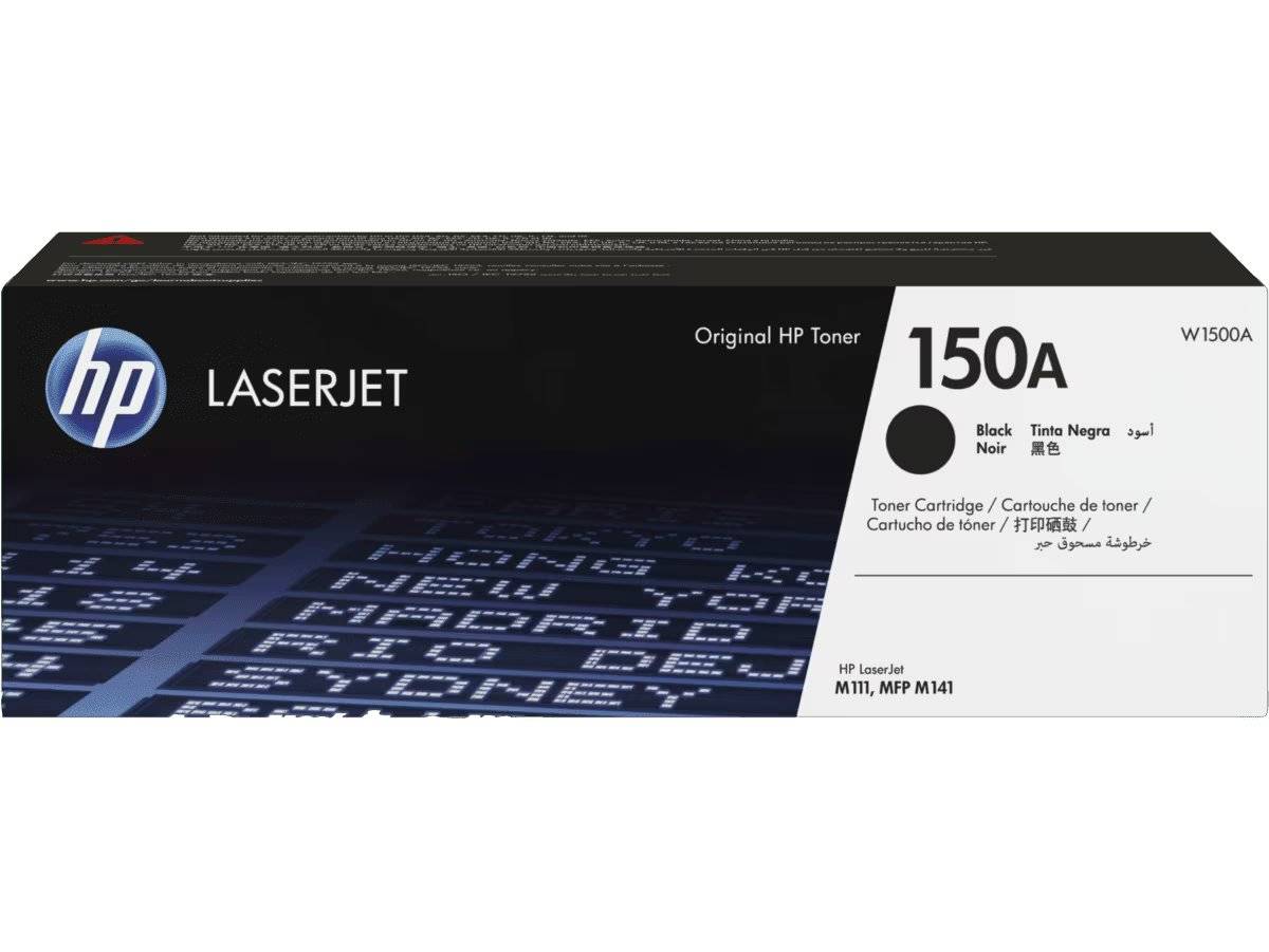 Cartucho de Tóner Original HP 150A Negro (W1500A) - LaserJet  M111a, M111w, MFP M141a y MFP M141w 2