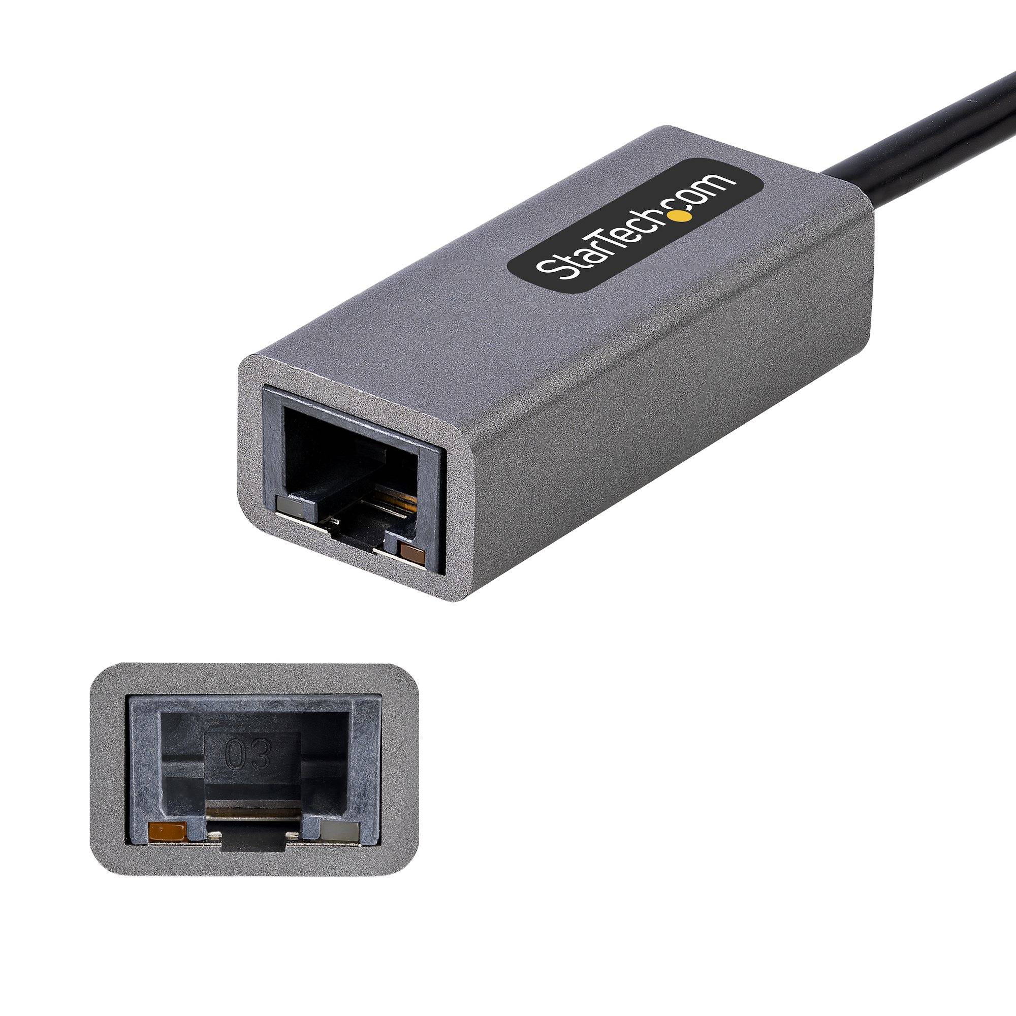 Adaptador USB a Ethernet StarTech, USB 3.0, Gigabit de 10/100/1000, Soporta Wake on LAN 5