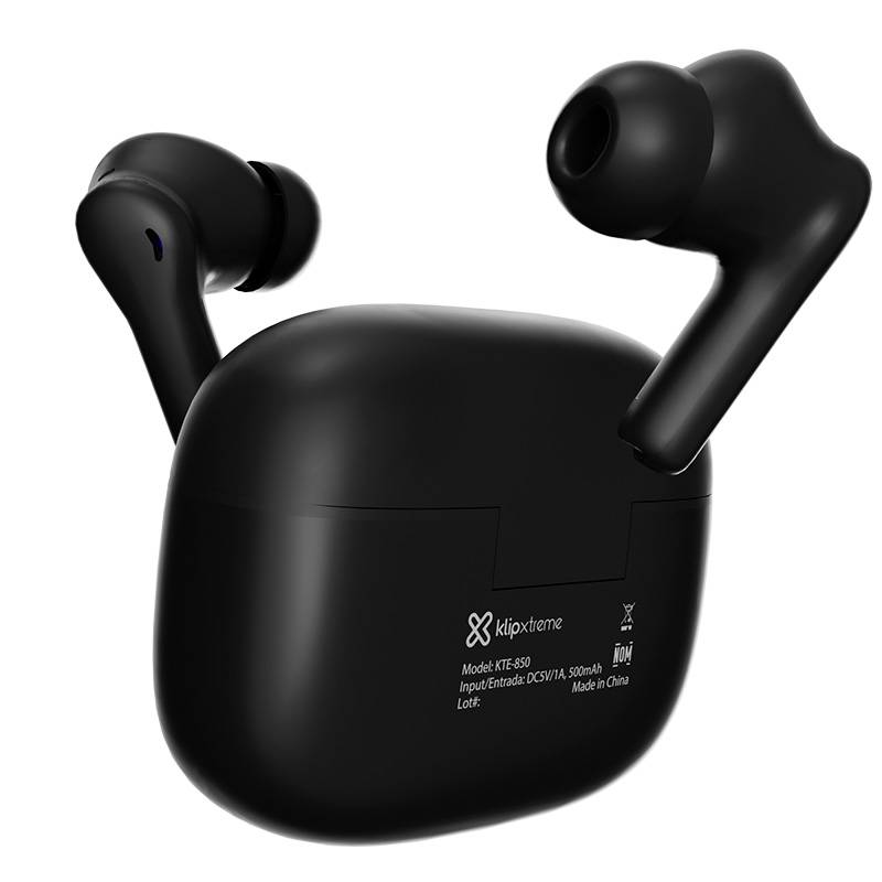 Audífonos Inalámbricos Klip Xtreme EdgeBuds Ultra, True Wireless, ANC, Bluetooth 5.4, IPX4, Black 4