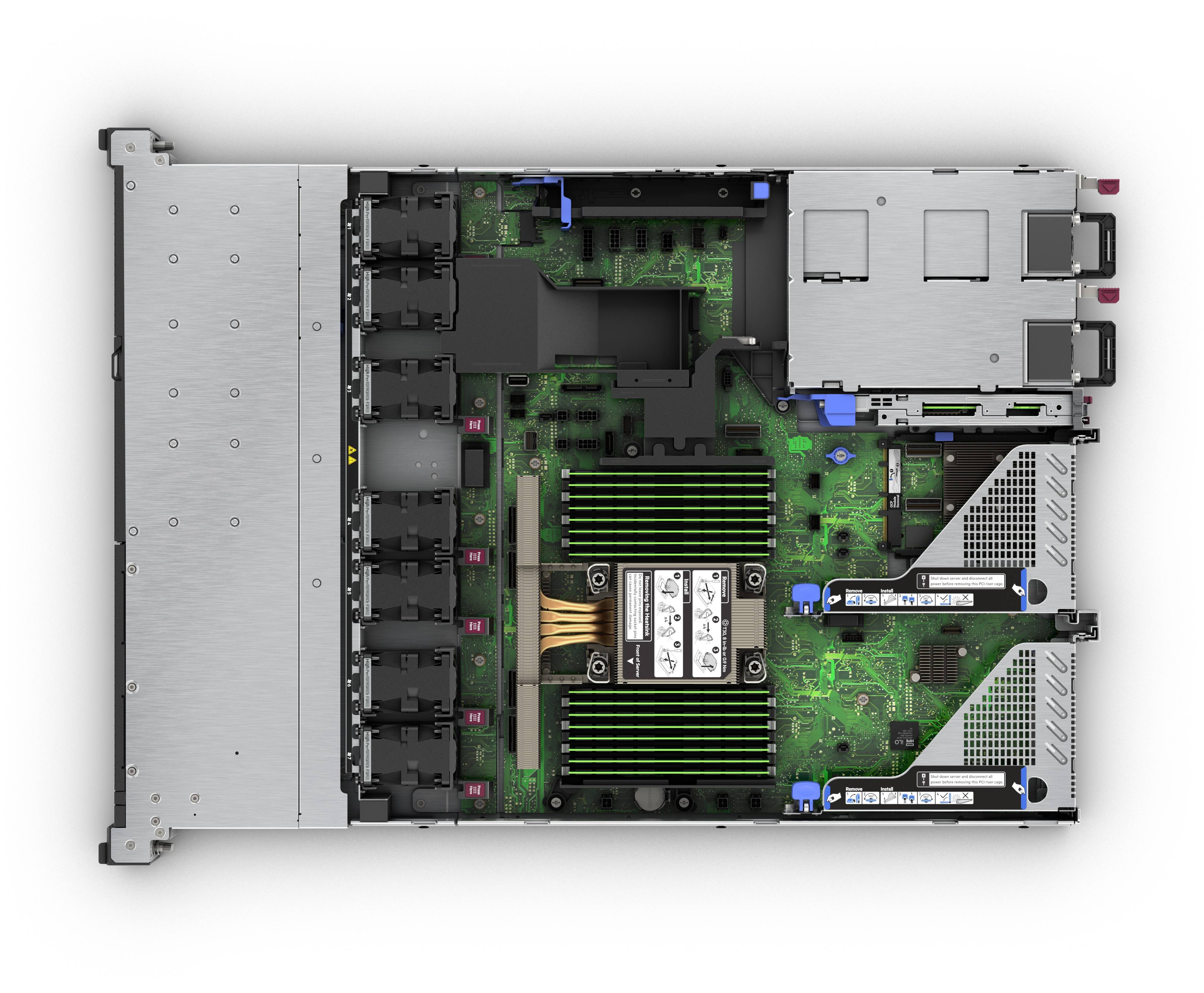 Servidor Rack HPE ProLiant DL320 Gen11, Intel Xeon Bronze 3508U 32GB DDR5 2x960GB SSD 800W 4