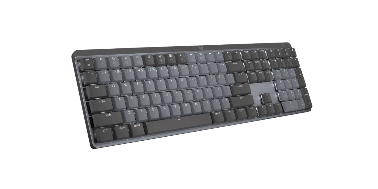 Teclado Mecánico Inalámbrico Logitech MX Mechanical, Bluetooth, USB, Graphite, Español 11