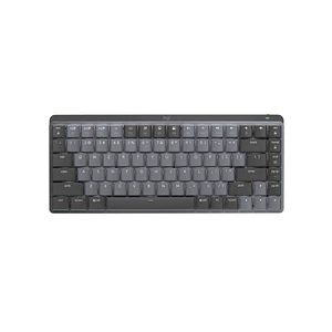 Teclado Mecánico Logitech MX Mechanical Mini, Bluetooth / Dongle USB, Grafito, Español