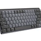 Teclado Mecánico Logitech MX Mechanical Mini, Bluetooth / Dongle USB, Grafito, Español - Miniatura 4