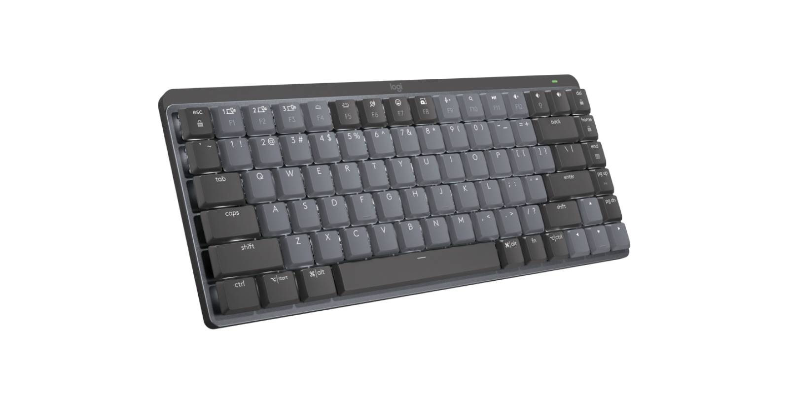 Teclado Mecánico Logitech MX Mechanical Mini, Bluetooth / Dongle USB, Grafito, Español 9