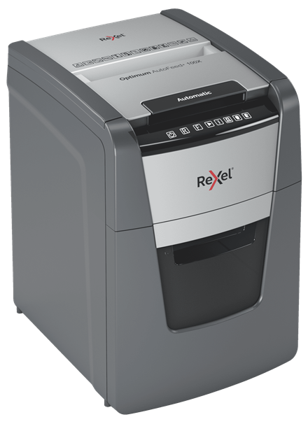 Trituradora de Papel Rexel Optimum AutoFeed 100X, Hasta 100 Hojas, Ciclo 30 Minutos 3