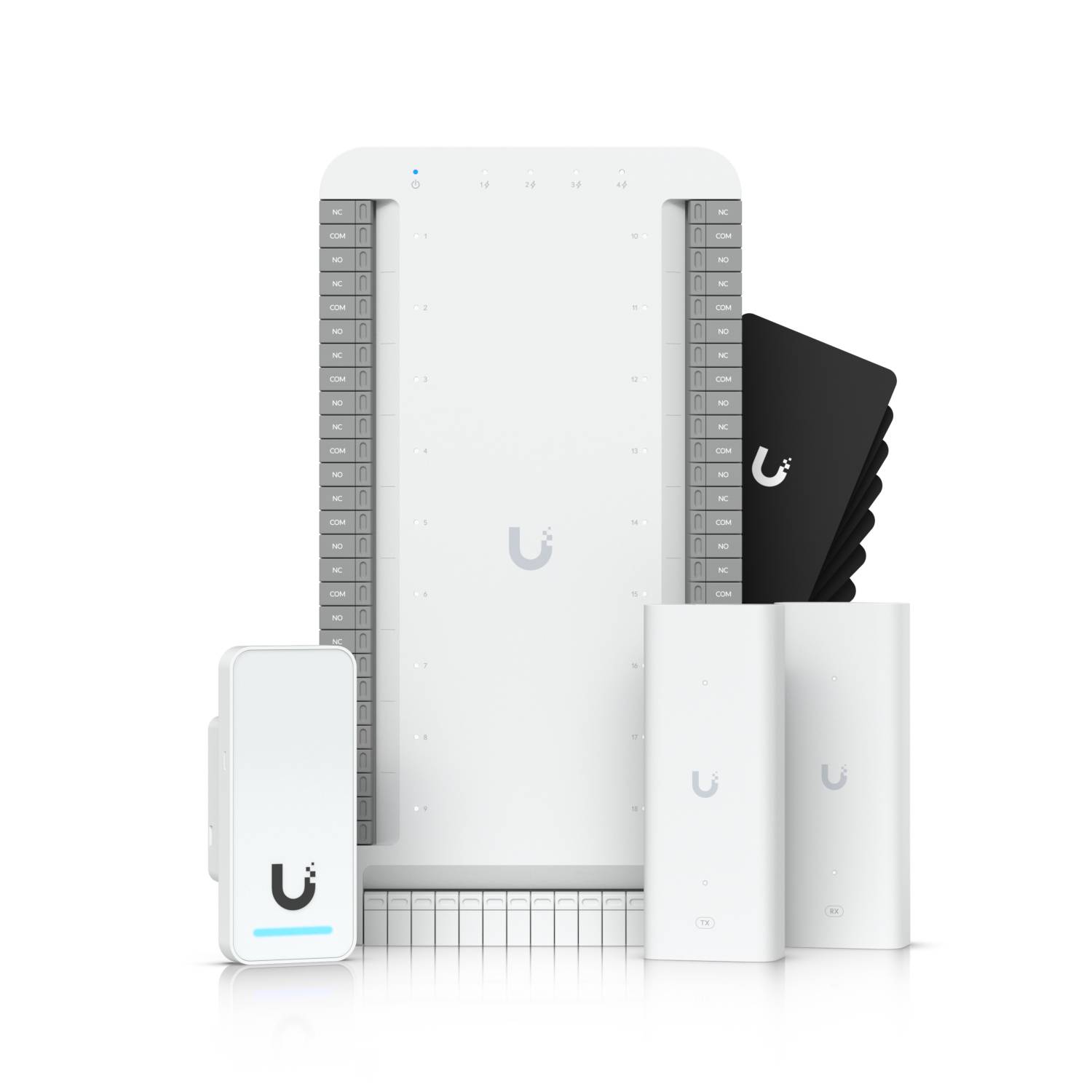 Lector de Control de Acceso Básico, Diseño Blanco y Compacto, Ubiquiti UA-SK-Elevator 2