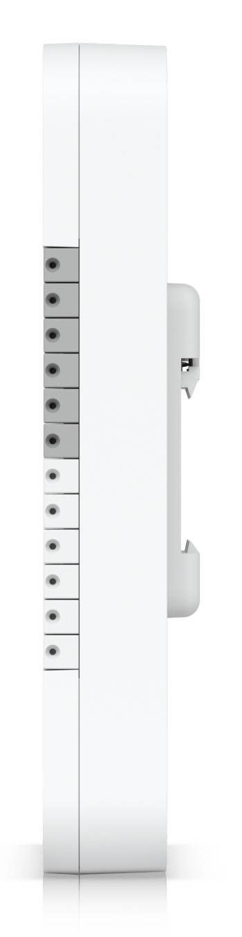 Controlador Portón Riel-Din, PoE++, múltiples relés, UBIQUITI UA-HUB-GATE 4