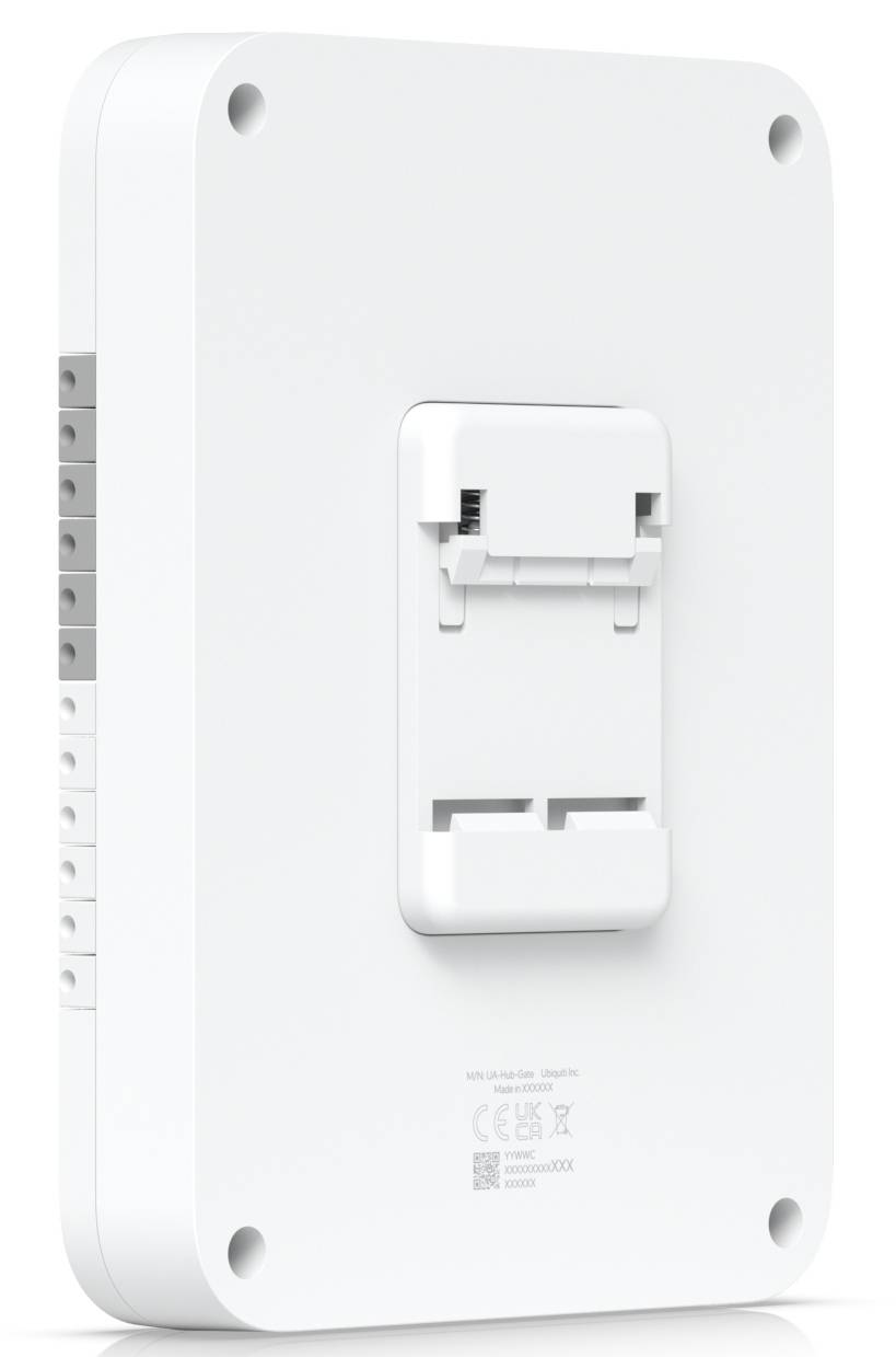 Controlador Portón Riel-Din, PoE++, múltiples relés, UBIQUITI UA-HUB-GATE 5