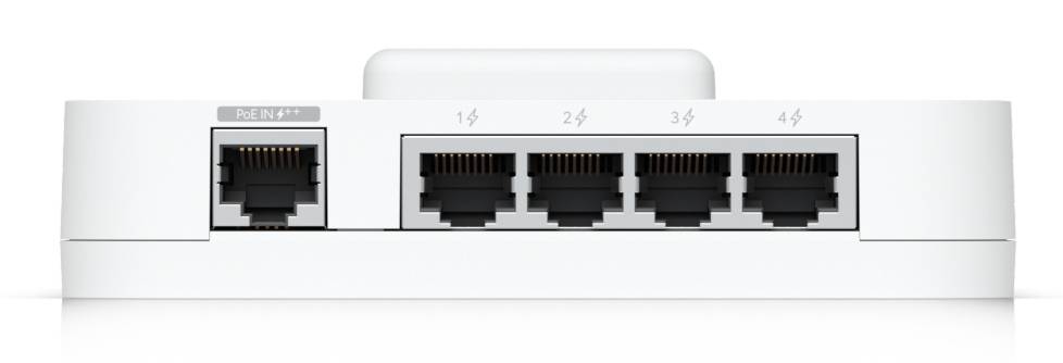 Controlador Portón Riel-Din, PoE++, múltiples relés, UBIQUITI UA-HUB-GATE 8