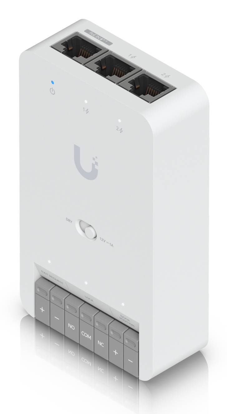 Control de Acceso Ubiquiti UniFi UA-HUB-DOOR-MINI Hub para 1 Puerta con PoE++ 3