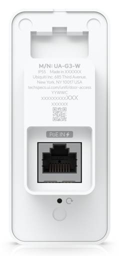 Lector de Acceso Ubiquiti UniFi G3 Blanco NFC Bluetooth PoE IP55 UniFi Access 7