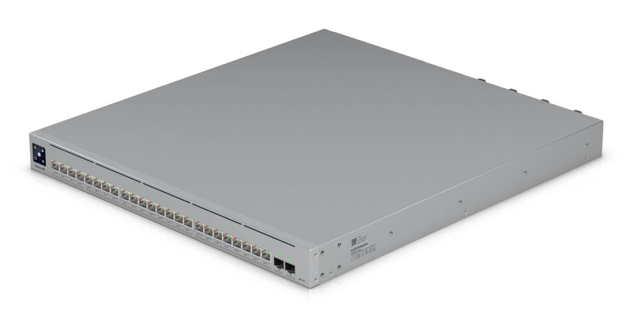 Switch PoE++ Ubiquiti UniFi ECS-24-PoE - 24P RJ45 10GbE, 2x25GbE SFP28, L3, 1050W 7