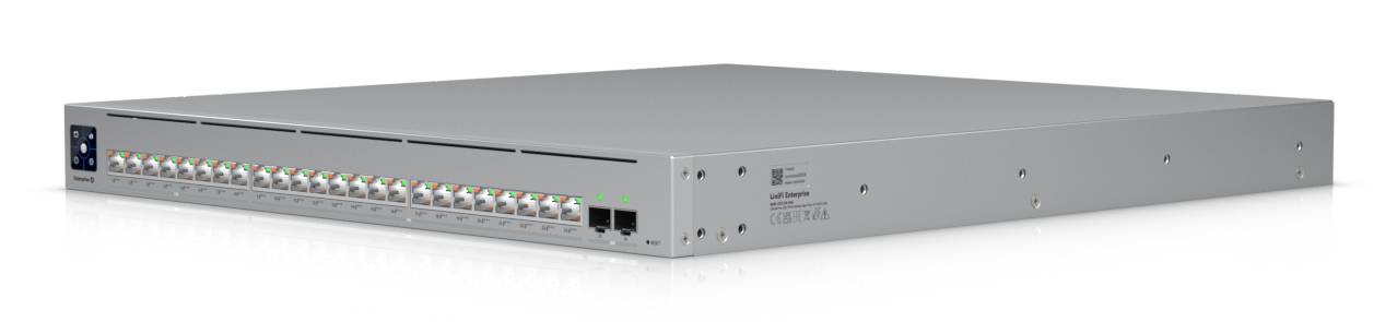 Switch PoE++ Ubiquiti UniFi ECS-24-PoE - 24P RJ45 10GbE, 2x25GbE SFP28, L3, 1050W 8