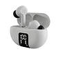 Audífonos Inalámbricos Klip Xtreme EdgeBuds, TWS, Bluetooth 5.4, Blanco - Miniatura 1