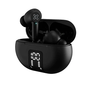 Audífonos Inalámbricos Klip Xtreme EdgeBuds, TWS, Bluetooth 5.4, Negro