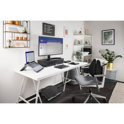 Reposapiés Ergonómico Kensington K56152US Negro con Altura Ajustable e Inclinación 8