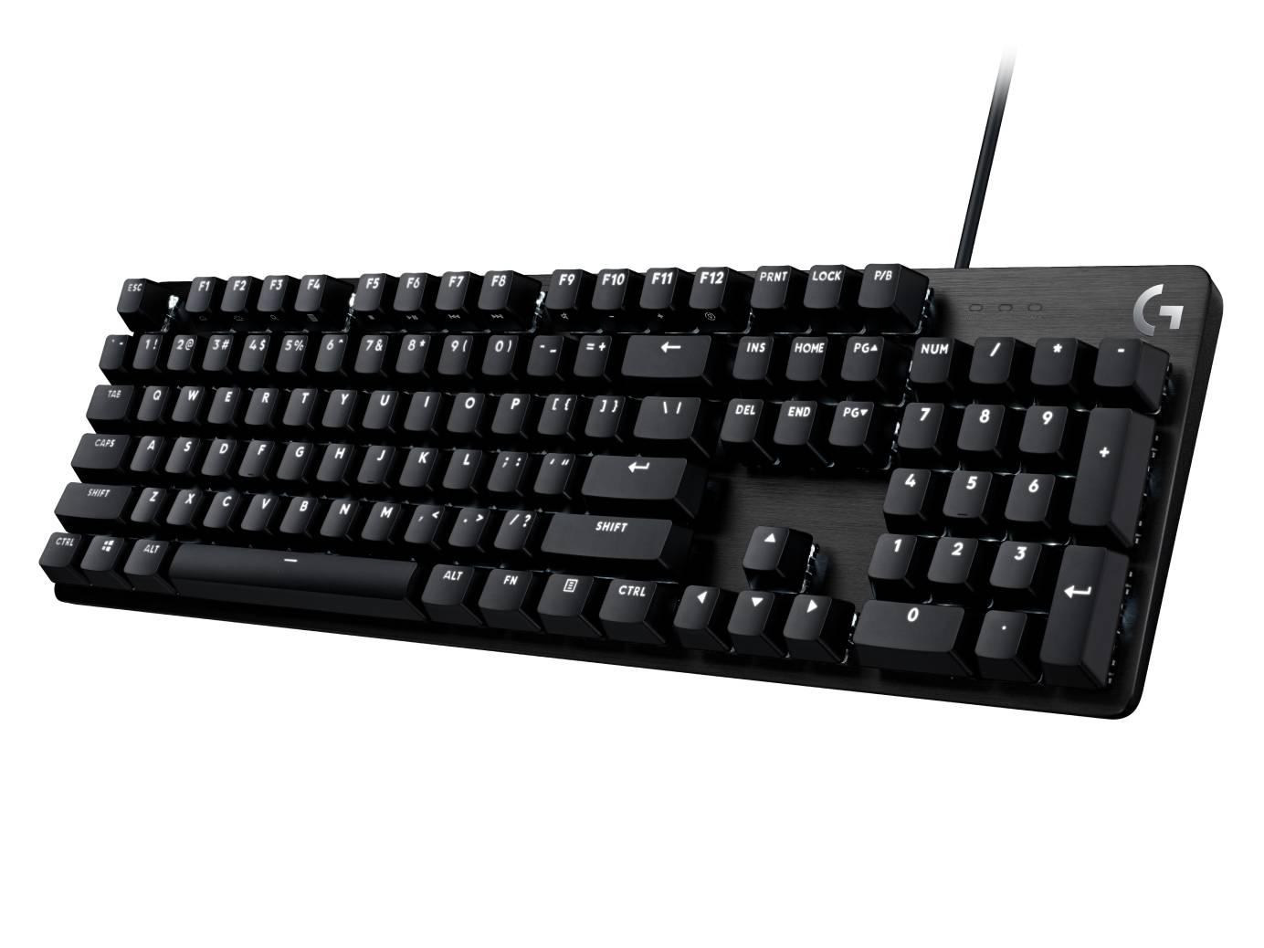 Teclado Gamer Logitech G413 SE, Switch Táctil, PBT, Mecánico, LED Blanco  2