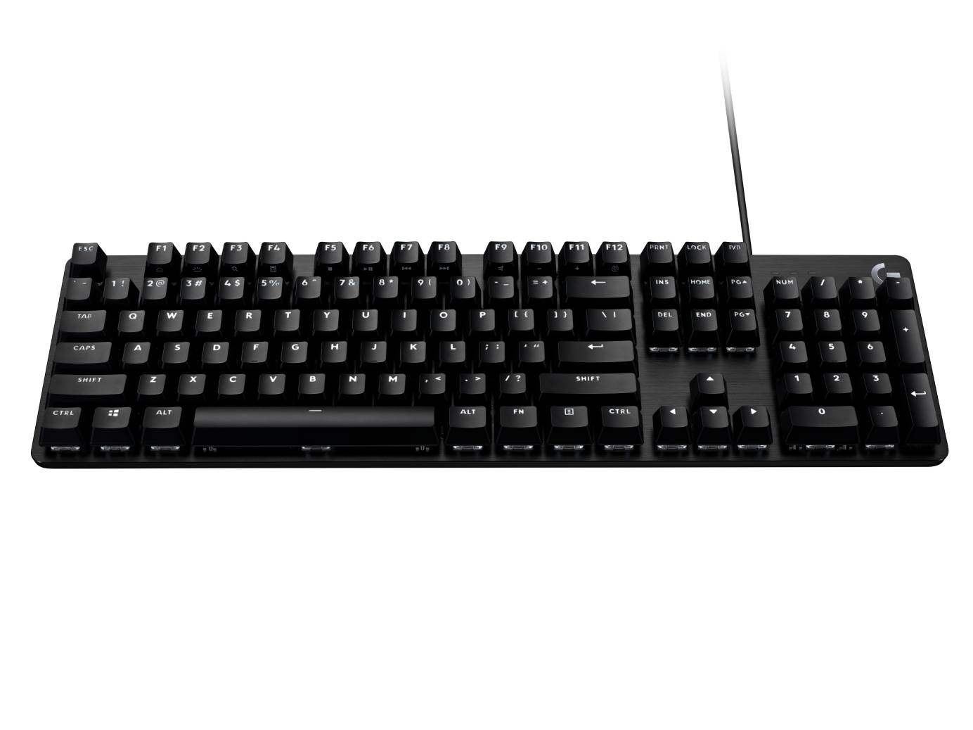 Teclado Gamer Logitech G413 SE, Switch Táctil, PBT, Mecánico, LED Blanco  4