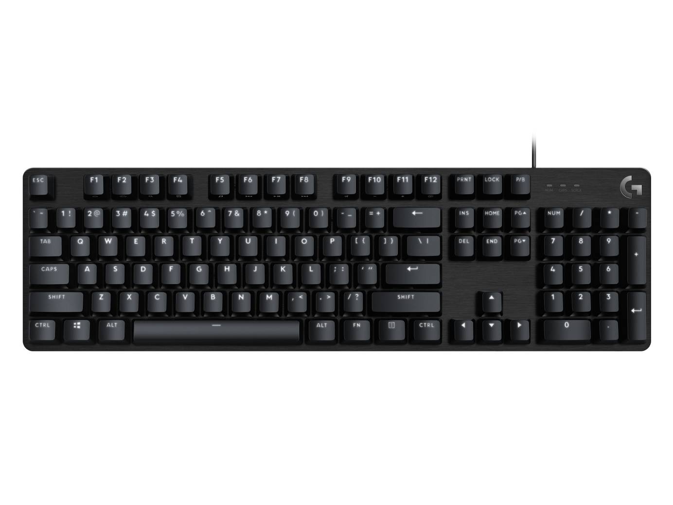 Teclado Gamer Logitech G413 SE, Switch Táctil, PBT, Mecánico, LED Blanco  5