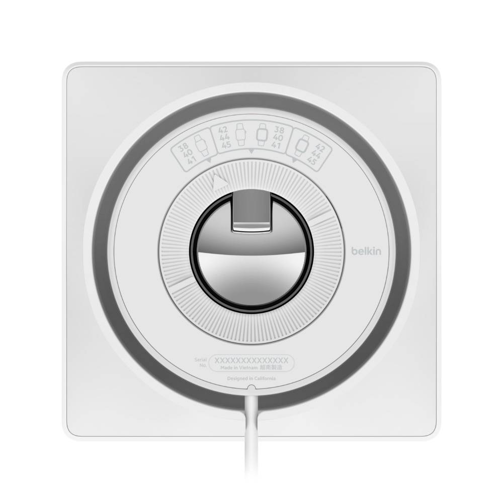 Base de Carga Portátil para Apple Watch Belkin, Blanco 8