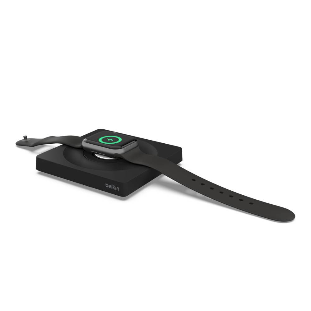 Base de Carga Portátil para Apple Watch Belkin, Negro 5