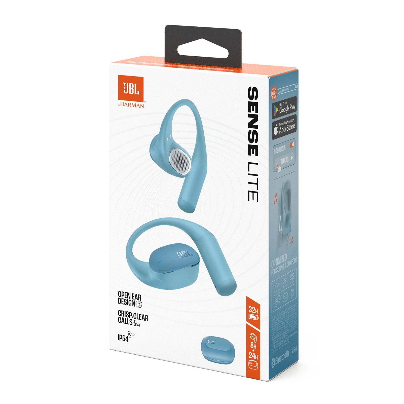 Audífonos Inalámbricos JBL Sense Lite, In-Ear, TWS, Bluetooth 5.4, IP54, Blue 6