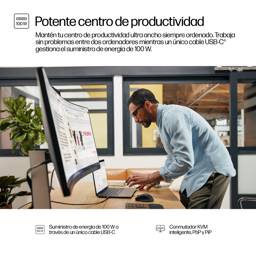 Monitor HP Series 5 Pro 534pm 34 Pulgadas WQHD Curvo USB-C para Videoconferencias Profesionales 13