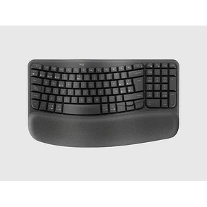 Teclado ergonómico Logitech Wave Keys for Business, Receptor USB-A Logi Bolt