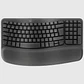 Teclado ergonómico Logitech Wave Keys for Business, Receptor USB-A Logi Bolt - Miniatura 2