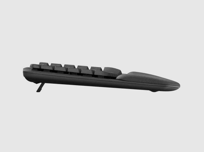 Teclado ergonómico Logitech Wave Keys for Business, Receptor USB-A Logi Bolt 4