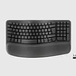 Teclado ergonómico Logitech Wave Keys for Business, Receptor USB-A Logi Bolt - Miniatura 5