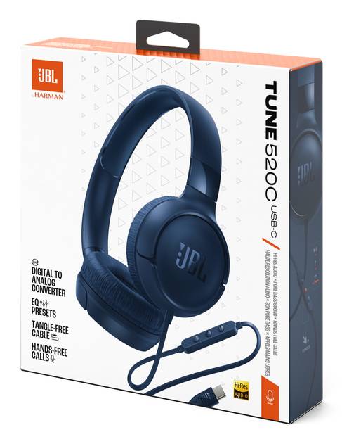 Auriculares JBL Tune 520 con diadema – sonido claro y uso prolongado sin cables (Azul) 11