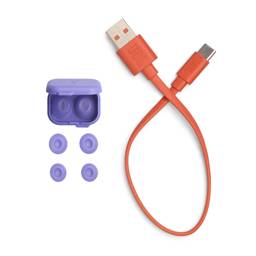 Auriculares JBL Tune Flex 2 TWS con carcasa Ghost – sonido distintivo y diseño vibrante (Morado) 11