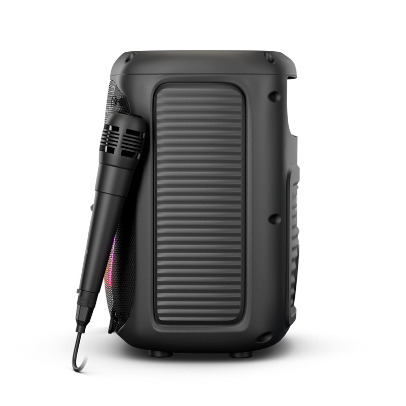 Parlante Portátil Inalámbrico Xtech SonicBloom XTS-661, con Luces y Micrófono, Bluetooth, Black  6