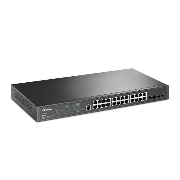 Switch Administrable TP-Link TL-SG3428, JetStream de 24 Puertos Gigabit L2 con 4 Ranuras SFP 6