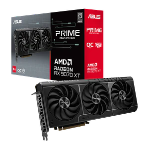Tarjeta de Video ASUS Prime Radeon RX 9070 XT OC Edition, 16GB GDDR6, 256-bit, PCI-e 5.0