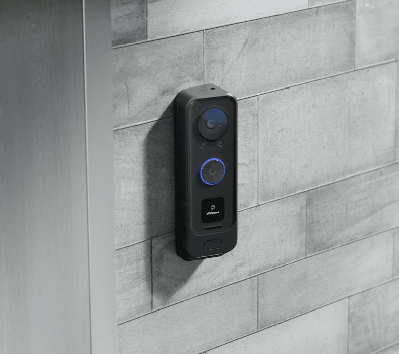 Kit timbre UBIQUITI UVC-G4 DOORBELL PRO POE con doble cámara y PoE chime 3