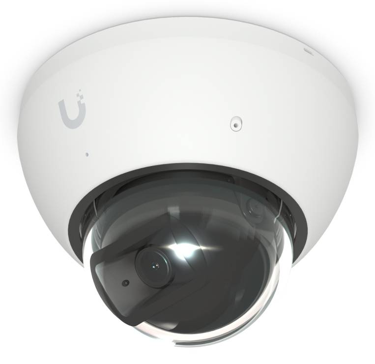 Camara IP Ubiquiti UVC-AI-DOME-W Dome 4K blanca 110 grados IR40m IK10 Mic/Spk PoE 2