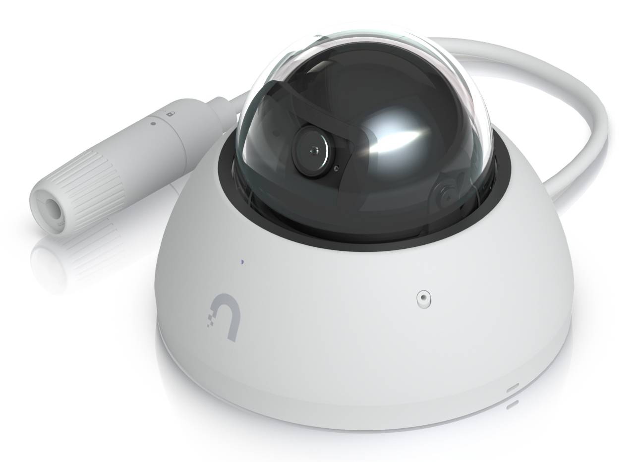 Camara IP Ubiquiti UVC-AI-DOME-W Dome 4K blanca 110 grados IR40m IK10 Mic/Spk PoE 3