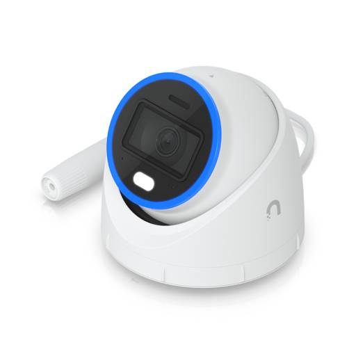 Camara IP Ubiquiti UniFi AI Turret Blanca 8MP PoE Plus MiniDomo Seguridad Empresarial 3