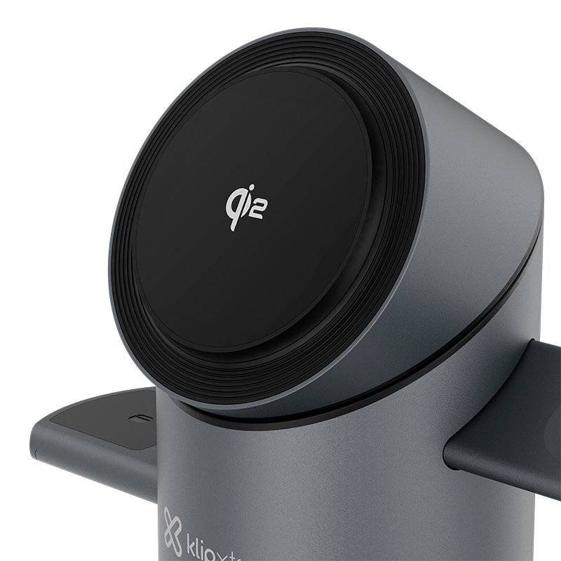 Base cargadora Klip Xtreme 15W – USB-C, carga inalámbrica rápida para celulares 3