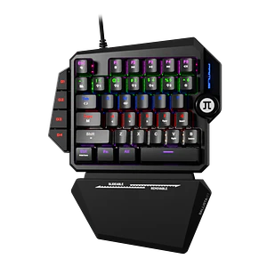 Teclado Gamer Primus Gaming, 35 Teclas, Switch Red, Mecánico, Retroiluminado, Reposamuñecas