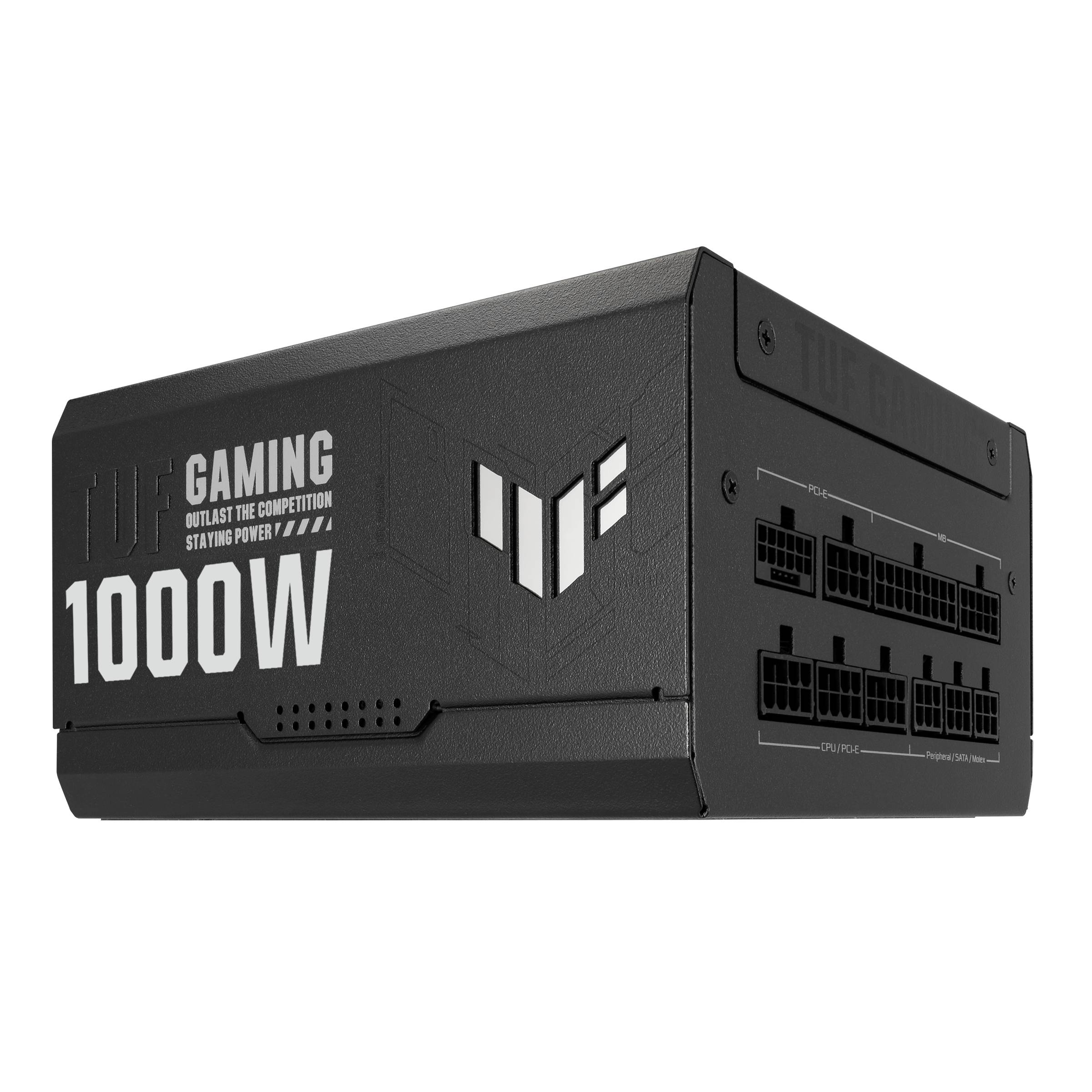 Fuente de Poder ASUS TUF Gaming 1000W Certificada 80+ Plus Gold ATX 3.0 Totalmente Modular 11