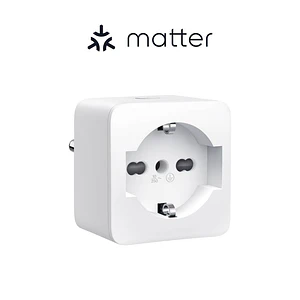 Mini enchufe inteligente TP-Link Tapo P125M Wi-Fi con certificación Matter y control por voz