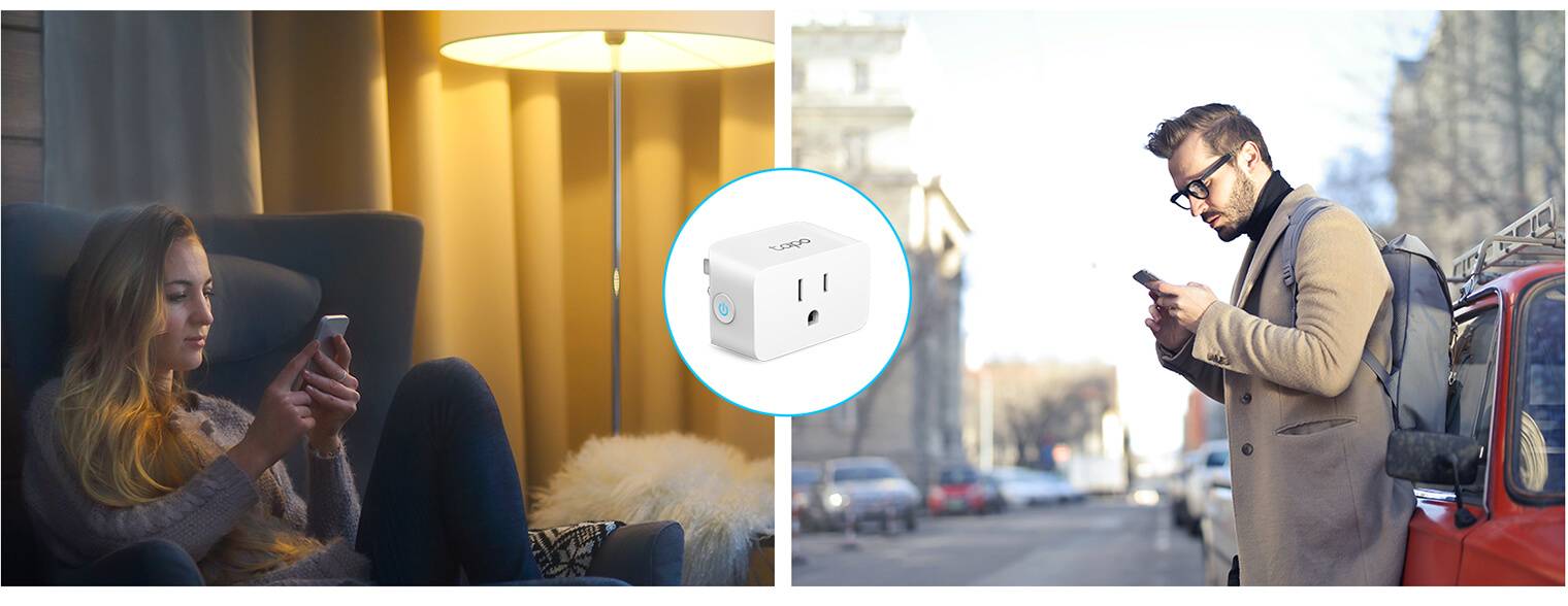 Mini enchufe inteligente TP-Link Tapo P125M Wi-Fi con certificación Matter y control por voz 4